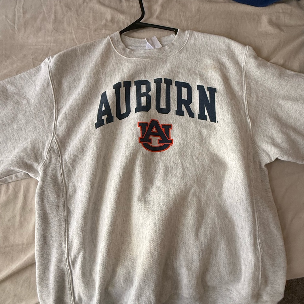 Vintage reverse weave Auburn Crewneck